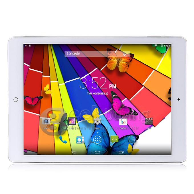 AM984 MTK8382 Quad Core 9.7 Inch Tablet PC Android 4.4 OS 3G Call 1GB/16GB IPS 1024*768 BT - Silver