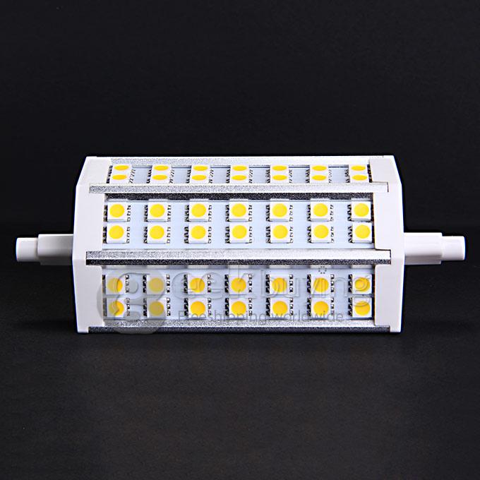LED-5020-8W R7S 42LED 5050 SMD Lamp Energy Saving Flood Light Bulb 118mm - Cold White
