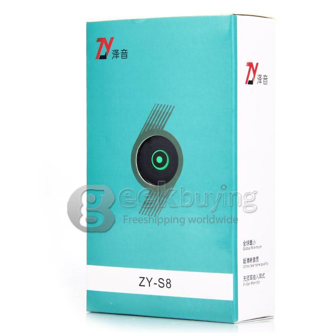 S8 Mini Bluetooth Wireless Sport Handsfree Headset Stereo Earbuds Headphone Earphone for iPhone SAMSUNG - Black + Green