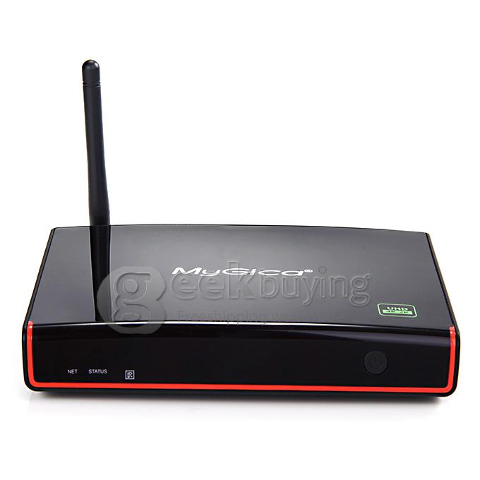 Geniatech MyGica ATV1800E 4K XBMC KODI Media Player Android 4.4 2G RAM 16G EMMC Dolby Amlogic S802-B Quad Core 2.4G/5G WiFi Bluetooth - Black