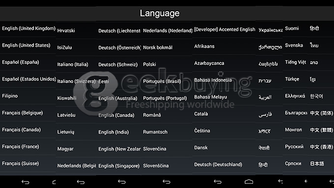 Ubox R89 RK3288 Quad Core 1.8GHz Android 4.4 Mini TV Box HDMI HDD Player 2G/8G WIFI Support 4K Bluetooth 4.0- Black