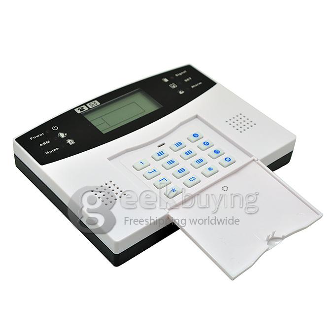 Wireless GSM SMS Home Burglar Security Alarm System Detector Sensor Call(EU Plug)