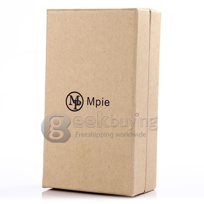 MPIE S168 5.0Inch Android 4.4 Smartphone FWVGA MTK6572 Dual Core 1.0GHz 512MB+4GB 3G GPS Dual Camera - Black