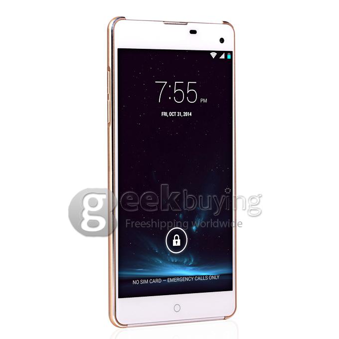 Elephone G7 5.5 Inch 1280*720 MTK6592M Octa Core 1.4GHz Smartphone Android 4.4 1GB 8GB 13.0MP 8.0MP IPS HD Screen-Gold