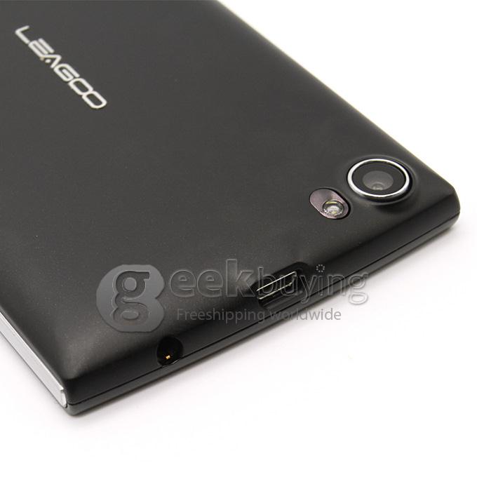 Leagoo Lead 7 5.0Inch Android 4.4 Smartphone MTK6582 Quad Core 1GB/8GB IPS JDI HD Screen 13.0MP 4500mAh Battery - Black