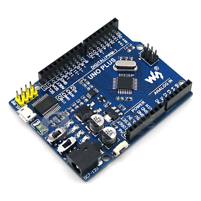 UNO PLUS Package A Compatible with Arduino UNO R3 Onboard MCU ATMEGA328P-AU Come with Various Sensors