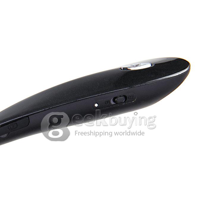 HB-800S CSR Bluetooth 4.0 Wireless Neck Headphone Stereo Earphone with Mic for iPhone Samsung HTC - Black