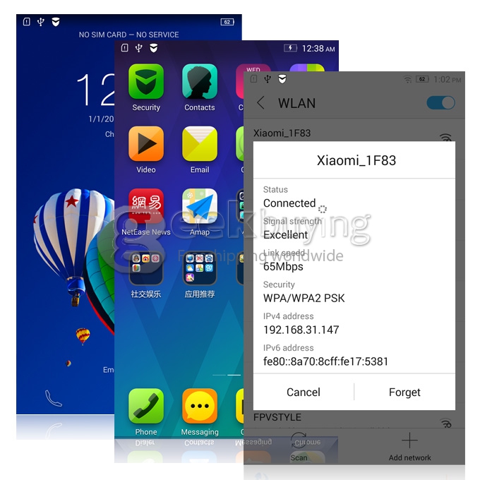 Lenovo A8 A806 1280*720 MTK6592 Octa Core 1.7GHz 5.0inch Android 4.4 Smartphone 2G RAM 16GB ROM 4G HD 13.0MP - White