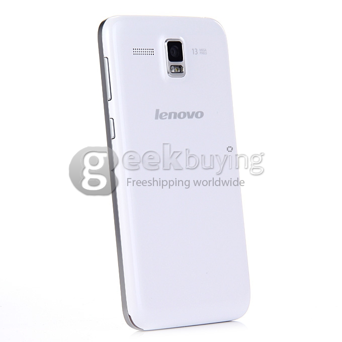 Lenovo A8 A806 1280*720 MTK6592 Octa Core 1.7GHz 5.0inch Android 4.4 Smartphone 2G RAM 16GB ROM 4G HD 13.0MP - White