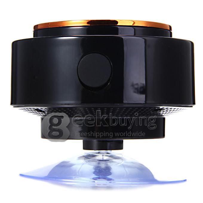 F102 IP67 Waterproof Creations Wireless Bluetooth 3.0 Shower Suction Speaker Hand-free Function - Orange