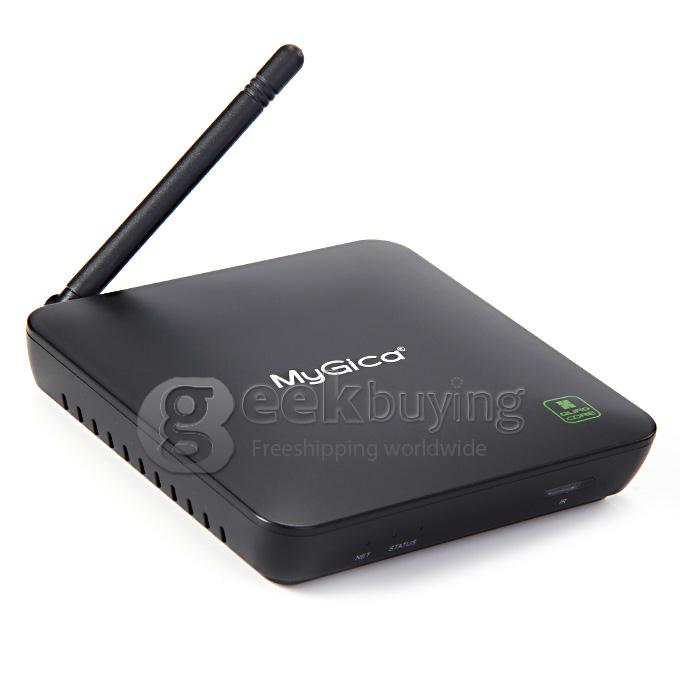 Geniatech MyGica ATV582 4K XBMC TV BOX Amlogic S802-B Quad Core Android 4.4 1G RAM 8G EMMC Bluetooth Dolby Google GMS - Black