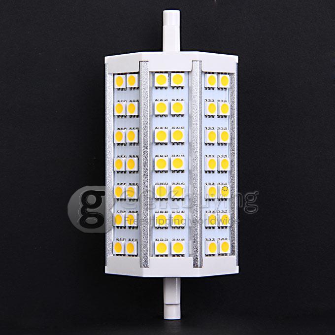LED-5020-8W R7S 42LED 5050 SMD Lamp Energy Saving Flood Light Bulb 118mm - Cold White