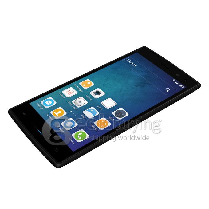 INEW V1 5.0 inch Android 4.4 Smartphone MTK6582 Quad Core 1.3GHz 1GB RAM 8GB ROM WiFi GPS 3G FWVGA IPS - Black