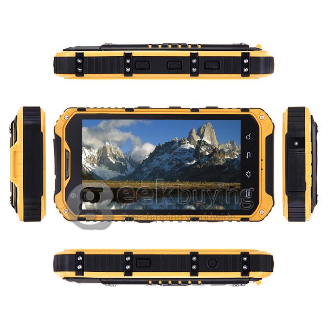 A9 IP68 Android Smartphone Waterproof MTK6582 Quad Core 1.3GHz 4.3