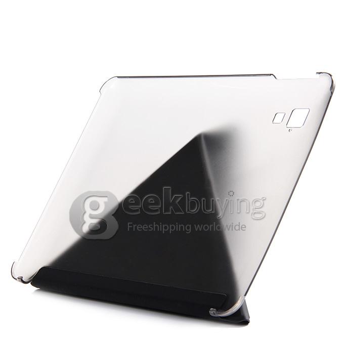 High Quality PU Leather Stand Case for PiPO M6 Tablet PC - Black