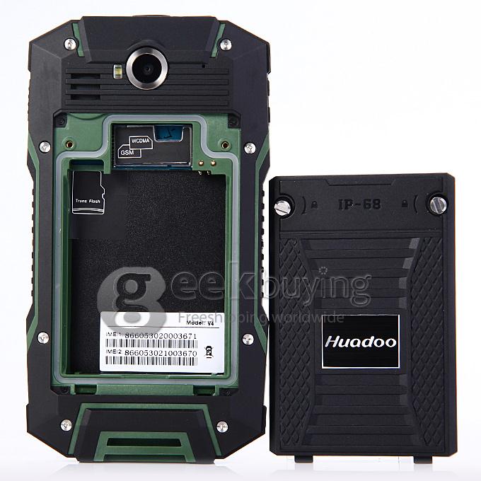 Huadoo V4 IP68 Android 4.4 Smartphone 5.0