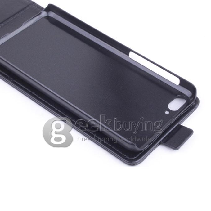 Protective Hard Cover Flip Stand Leather Case for Amazon Fire Phone - Black
