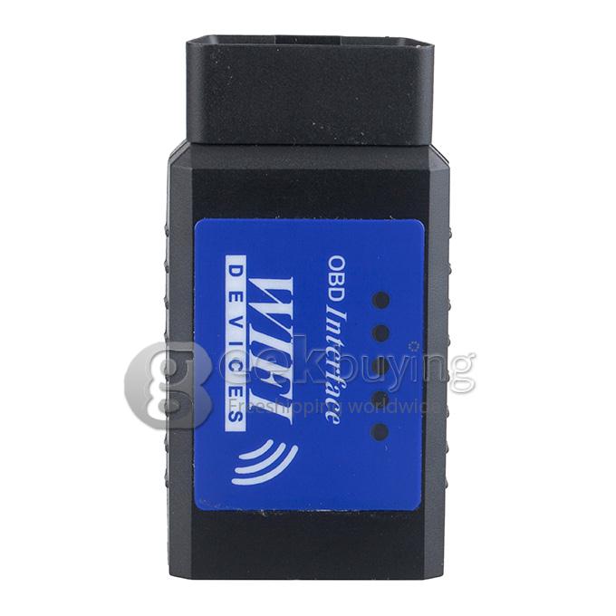 ELM327 Wi-Fi OBD-II Car Diagnostics Tool for Ipod Touch / Iphone / Ipad - Blue+Black