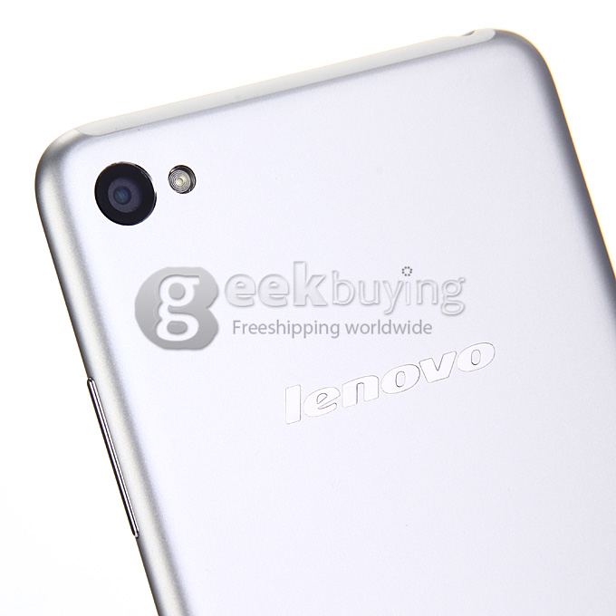 Lenovo S90 5.0inch Metal Fuselage Qualcomm MSM8916 Quad-core 1.2GHz Smartphone IPS HD Android 4.4 OS 1GB+16GB 13.0MP 8.0MP - Silver