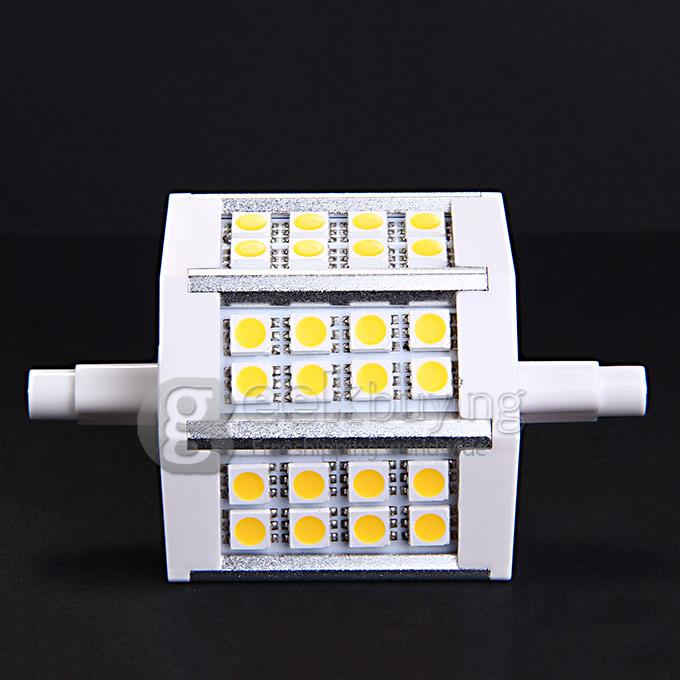 LED-5020-5W R7S 24LED 5050 SMD Lamp Energy Saving Flood Light Bulb 78mm - Cold White