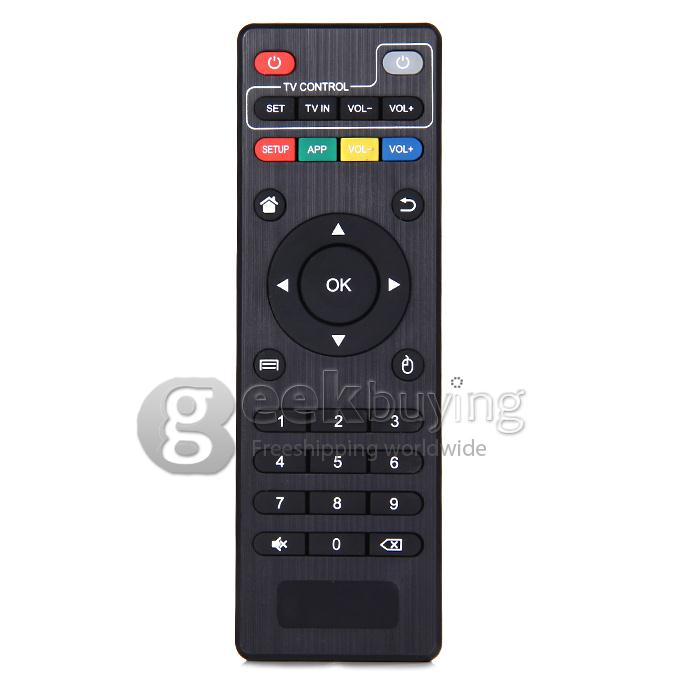 MXQ Amlogic S805 Smart Android TV Box 1GB RAM 8G ROM 1080P H.265 Hardwar Decode WIFI Miracast DLNA - Black