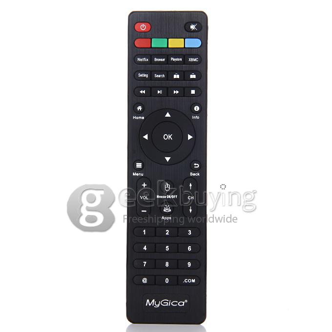 Geniatech MyGica ATV1220T2 XBMC Android TV BOX Built-in DVB-T2 1G RAM 4G ROM Amlogic 8726-MX Dual Core - Black