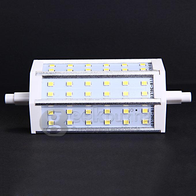 LED-5030-7W R7S 36LED 2835 SMD Lamp Energy Saving Flood Light Bulb - Cold White