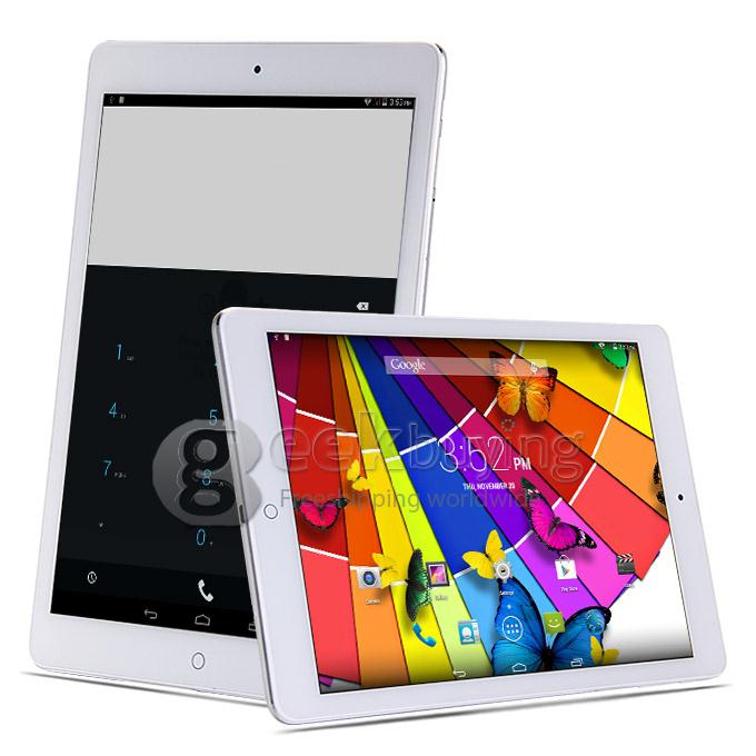 AM984 MTK8382 Quad Core 9.7 Inch Tablet PC Android 4.4 OS 3G Call 1GB/16GB IPS 1024*768 BT - Silver