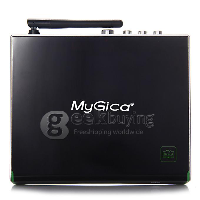Geniatech MyGica ATV1220T2 XBMC Android TV BOX Built-in DVB-T2 1G RAM 4G ROM Amlogic 8726-MX Dual Core - Black