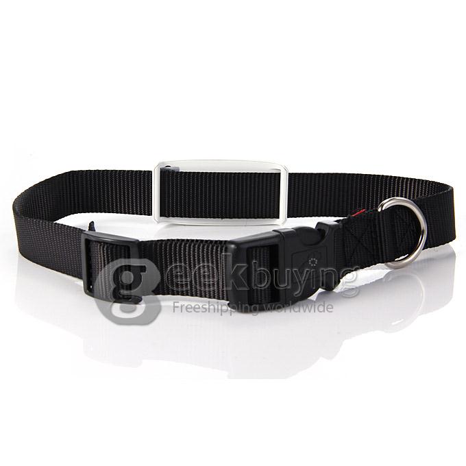 KH-909 Waterproof GPS / GSM Pet Data Tracker Recorder For Cat Dog with Collar (EU Plug) - Black