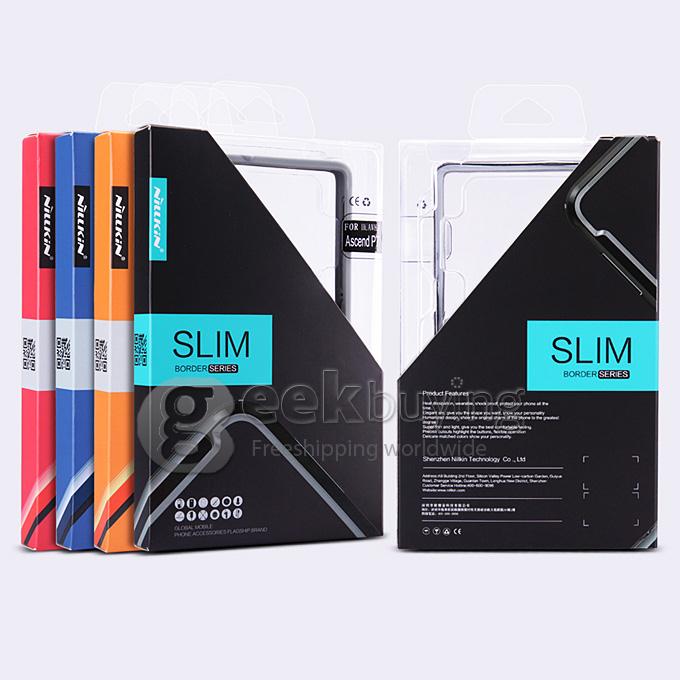 Nillkin Frame Series Protective Cover Shell Bumper PC+TPU Case for SONY Xperia Z3/L55 - Orange