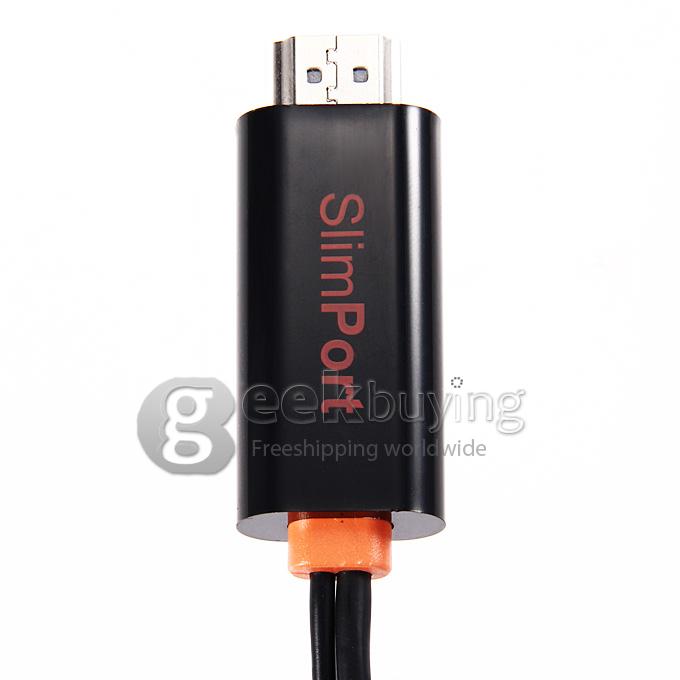 2M SlimPort to HDMI Adapter MyDP Cable for Google Nexus 4 5 7/ LG G2 G3 GPad 8.3 -Black