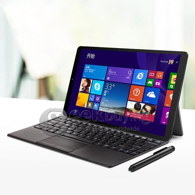Teclast X10HD 3G Dual OS Android 4.4 & Win8.1 Tablet PC 3G/2G Intel Z3736F Quad Core 2.16GHz 10.1 Inch 2048*1536 IPS Bluetooth GPS HDMI WiFi - Black