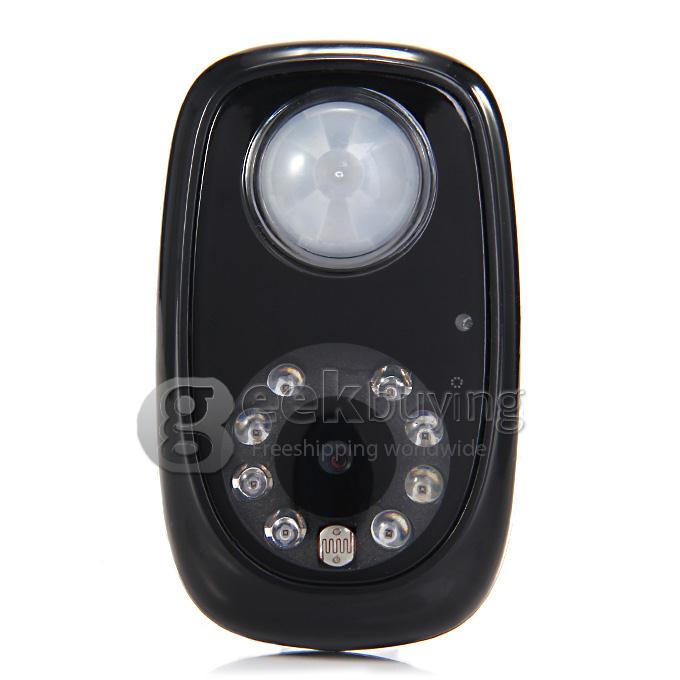 Q2 Portable HD 8 LED 640x480 Light PIR Detector Auto Video & Audio Recorder DVR