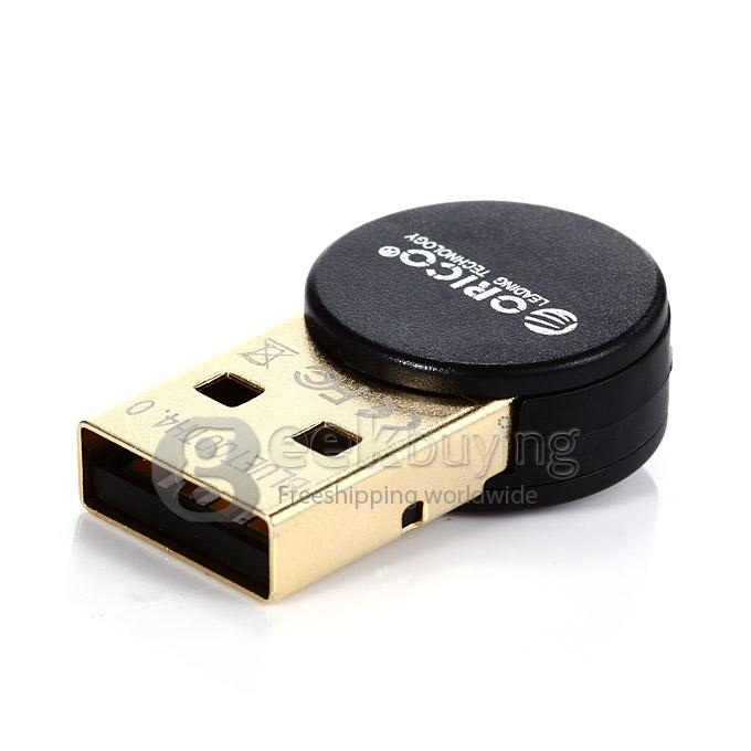 ORICO BTA-406 USB Bluetooth 4.0 Adapter Dongle for Smartphone Chromebook Windows -Black