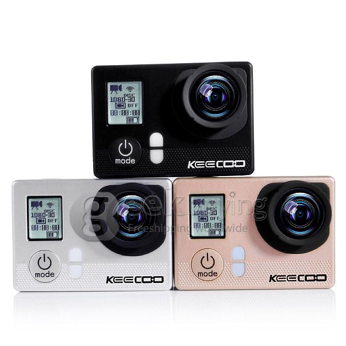 KEECOO 12MP WiFi Sports Camera 0.7