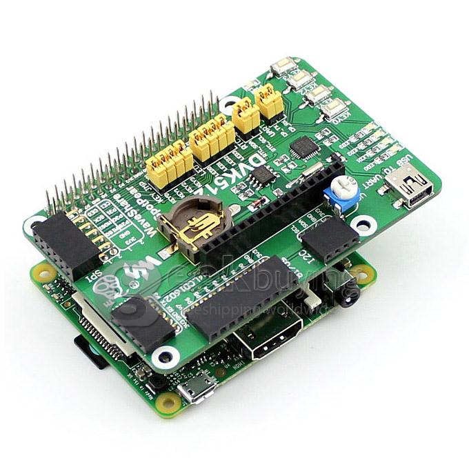 Raspberry Pi RPi B+ (CN) Package A Accessory Kits ARM11+LCD+DVK512+PCF8591+L3G4200D+LSM303DLHC+74LVC8T245+Mix Board