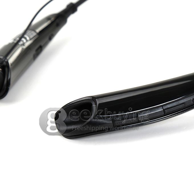 HBS-750 Wireless Bluetooth 4.0 APX Stereo Headset Neck Type Sport Headphone - Black