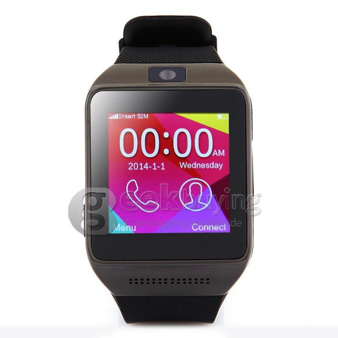Atongm W008 Smart Watch Phone Bluetooth Watch 1.54 Inch Pedometer Anti-lost SIM Card Slot Sync Smart Devices - Black