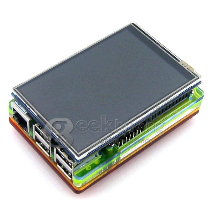 Multi Color Rainbow Case for Raspberry Pi Model B