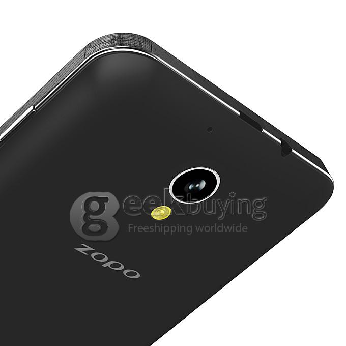 ZOPO ZP320+ 5Inch 4G Android 4.4 Smartphone MTK6582M Quad Core 1.3GHz 1GB RAM 8GB ROM 8.0MP Dual SIM Card IPS QHD -Black