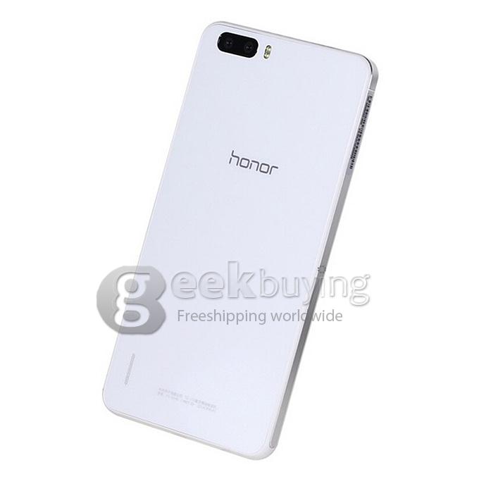 HUAWEI Honor 6 Plus 5.5Inch Android 4.4 Phone Kirin 925 Octa Core 1.8GHz Smartphone 3GB 16GB FHD OGS 4G FDD LTE - White