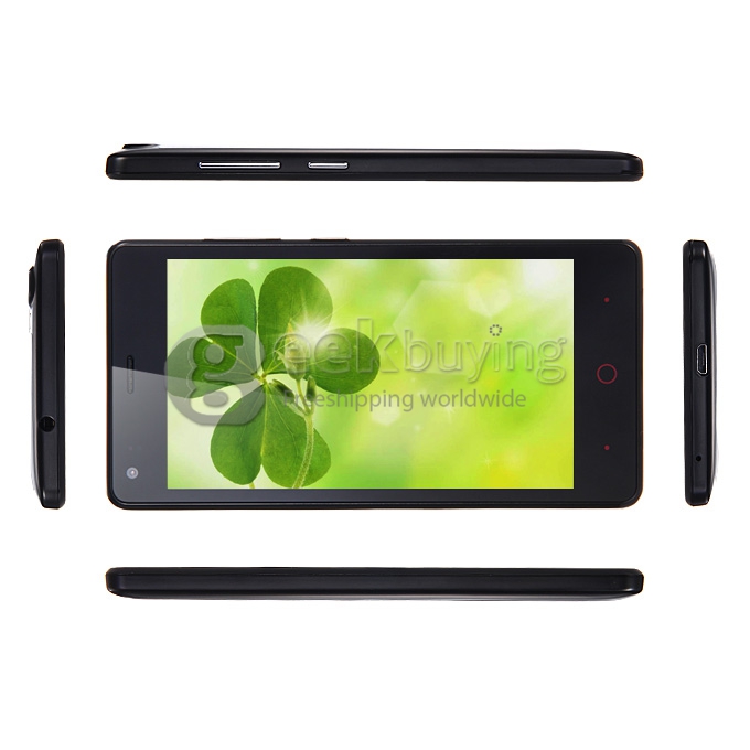 Free Shipping Elephone G1 4.5 inch Android Phone FWVGA IPS MTK6582M Quad Core Android 4.4 Smartphone 4GB ROM 5MP GPS WIFI - Black