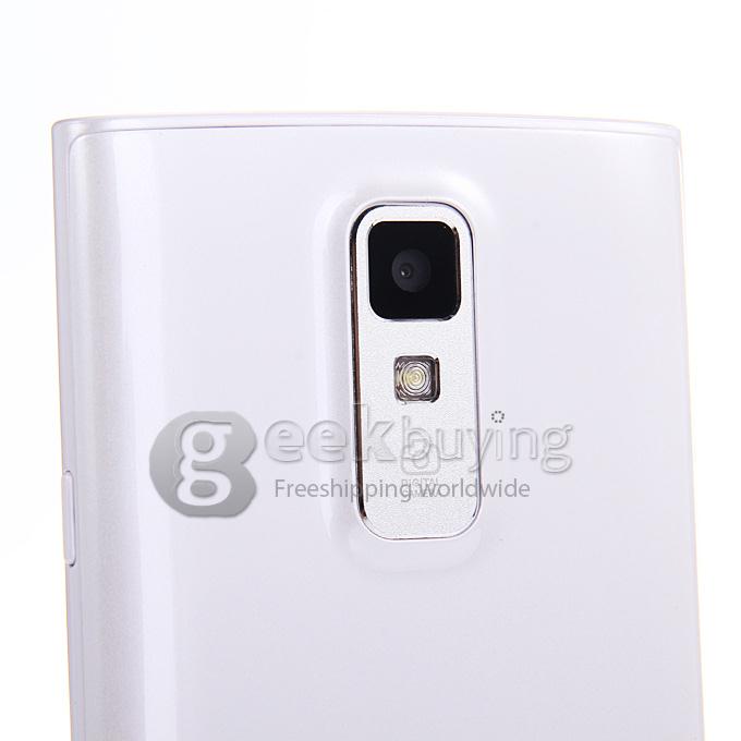 JIAKE V17 5.0inch Android 4.4 Phone QHD MTK6572 Dual Core 1.2GHz 512MB RAM 4GB ROM 2.0MP+0.3MP 3G GPS Smartphone - White