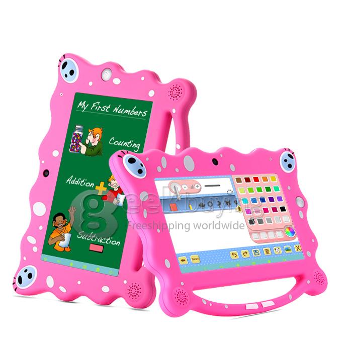 7C08 7 Inch A23 Android 4.4 Tablet PC 8G ROM Children's Tablet(can be controlled by the parents) Dual Cameras - Pink