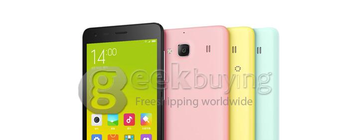 Xiaomi Redmi 2 4G LTE 4.7inch Android Phone Qualcomm MSM8916 Quad Core 64bit MIUI 6 Smartphone IPS HD 1GB 8GB 8MP- White