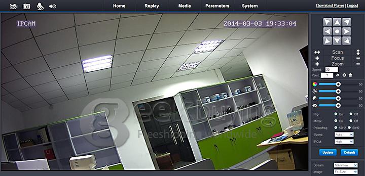 IPCC-D09 1.0 Megapixel HD 720P 1/4 CMOS Network IR-dome Camera