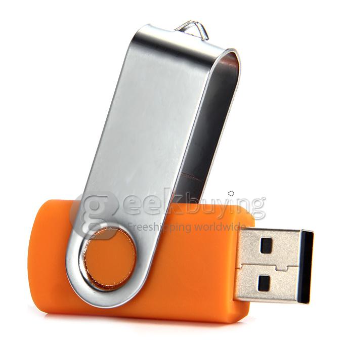 Universal High Speed 16GB USB 2.0 Drive U Disk Memory Stick Flash Drive - Orange