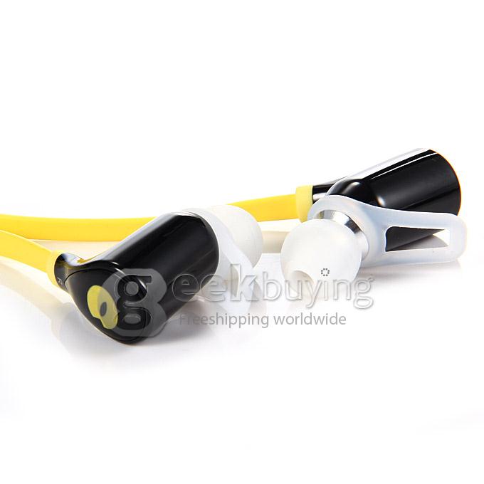 Qcy QY5 CSR Bluetooth 4.1 Sport Headphone HD Headset CVC6.0 Noise Isolating Earphone with Mic - Black + Yellow