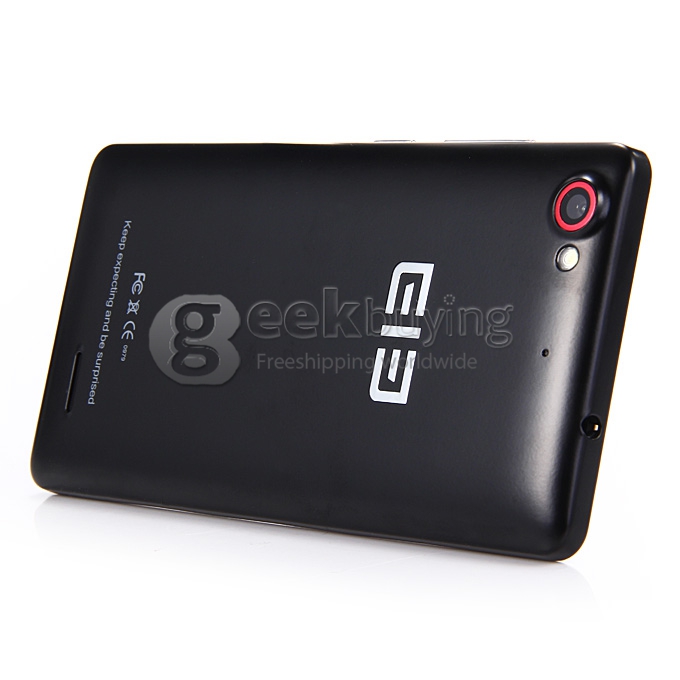 Free Shipping Elephone G1 4.5 inch Android Phone FWVGA IPS MTK6582M Quad Core Android 4.4 Smartphone 4GB ROM 5MP GPS WIFI - Black